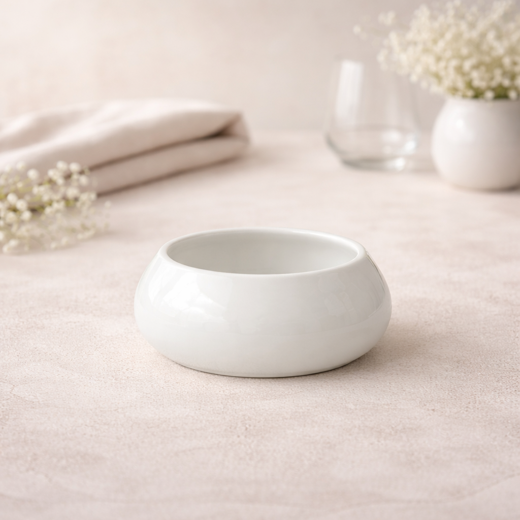 Bavary Chubby Serviesset 24-delig – 6-Persoons Dinnerset – Keramiek – Vaatwasser & Magnetronbestendig