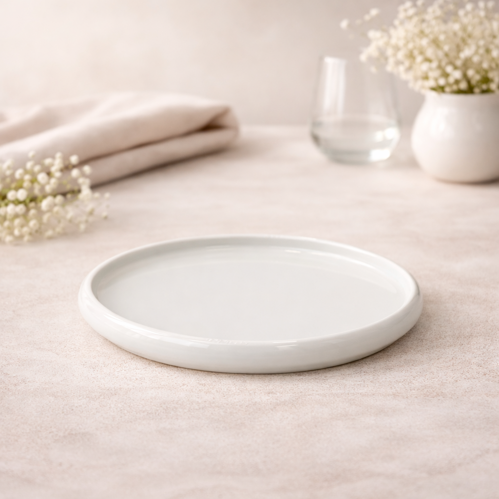 Bavary Chubby Serviesset 24-delig – 6-Persoons Dinnerset – Keramiek – Vaatwasser & Magnetronbestendig