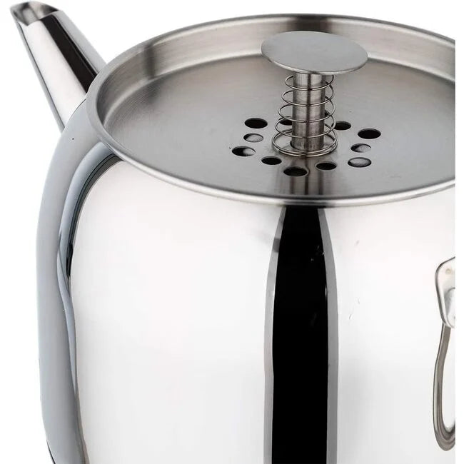 Almina Theepot Set van 2 – Metalen Theepotten 1,5L & 3,0L – Uitstekend Warmtebehoud